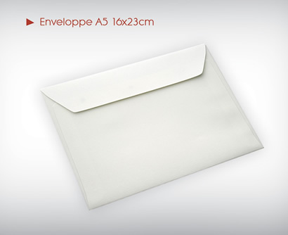 Enveloppe A5 16x23cm