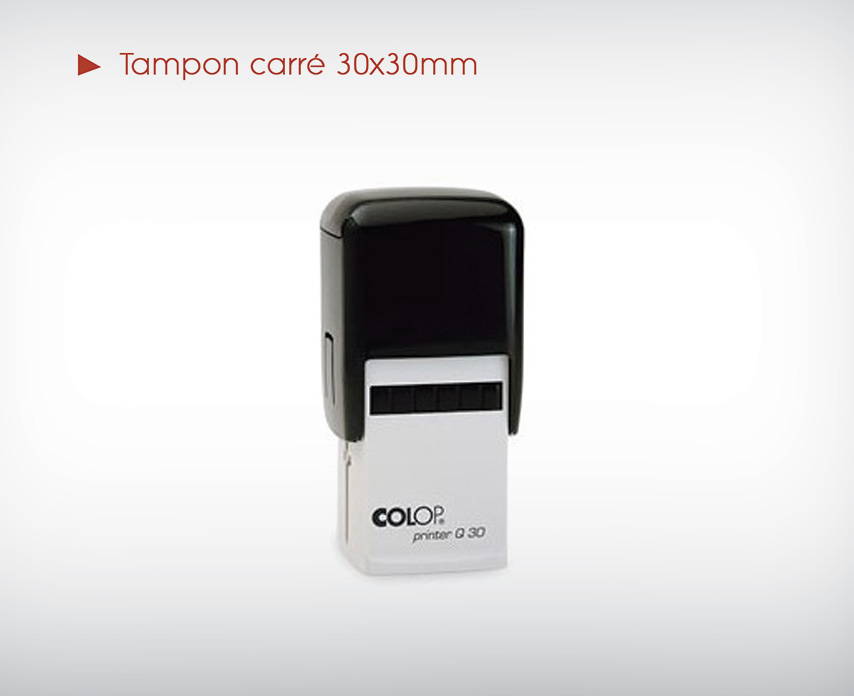 Tampons encreurs 30x30mm